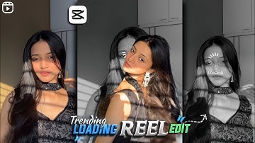 Loading reel instagram editing in capcut | loading effect tutorial | Editingyt