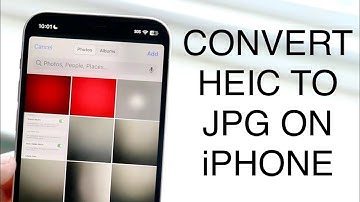 How To Change HEIC To JPG On ANY Device! (2023)
