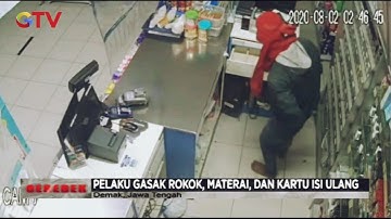 Bobol Minimarket Modus Jebol Tembok - Gerebek 11/08
