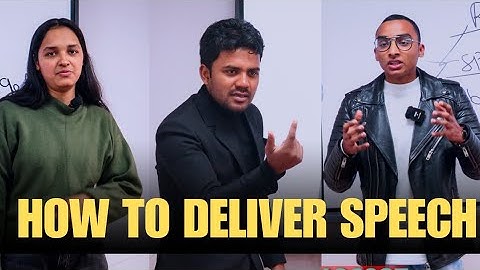 How to Speak Confidently ? | Public Speaking Training by Abdullah Sir | How to Deliver Speech