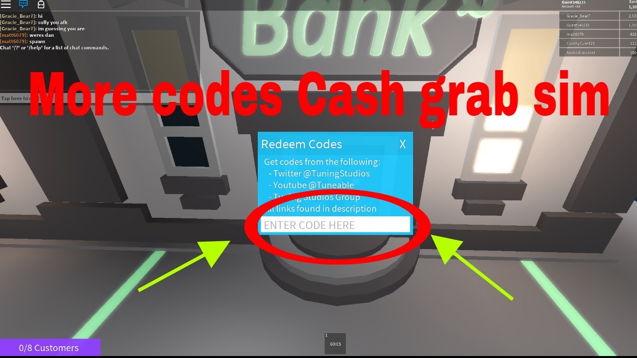 Codes Cash Grab Simulator YouTube