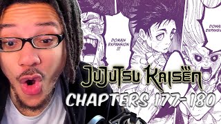 Jujutsu Kaisen Manga Reading: 3 DOMAIN EXPANSIONS AT ONCE?! YUTA STOCKS ARE UP!! - Chapters 177-180