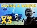 SCUBA DIVING MAUI with the Insta360 X3 Invisible Dive Case