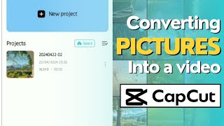 HOW TO convert photos into a video through CapCut  | Merging photos in a video  CapCut | Urdu\/Hindi