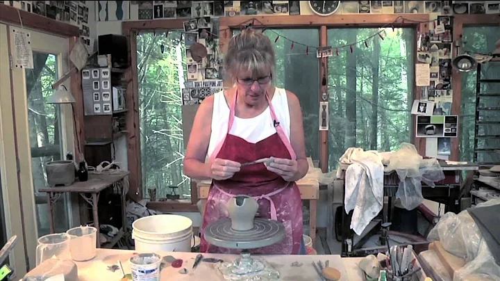 Pottery Video: Making a Darted Creamer  | SUZE LIN...