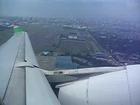 Manila Takeoff on an A330
