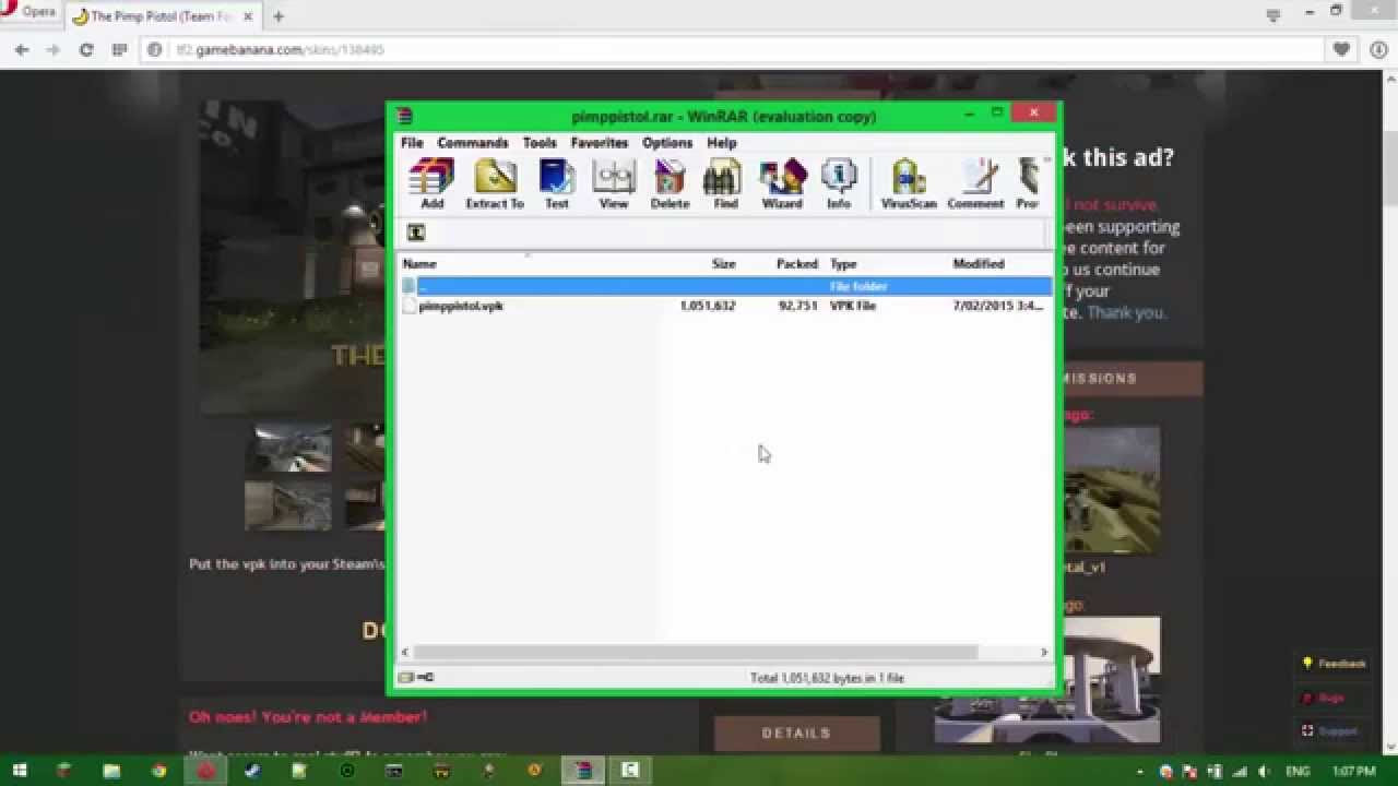 How To Install CUSTOM SKINS [TF2]