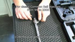 How to remove modern stuck injectors ? - Hubitools Injector puller HU41055