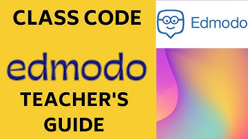 Edmodo for Teachers - Where to Get Class Code