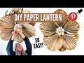 *SUPER EASY* diy paper lantern...because pinterest made me do it. | EP 4