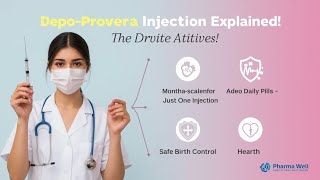 Depo-Provera: 3-month birth control injection! Safe, effective & doctor-recommended 