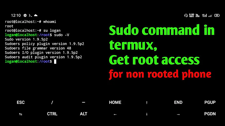 Install sudo in termux | Get root access in termux without rooting the phone