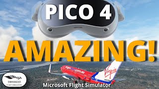 PICO 4 test in MSFS | Full Set up Guide | Amazing visuals and performance | Needs a top end GPU screenshot 4