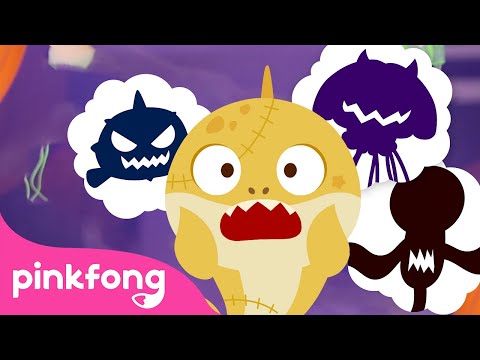 SF・ファンタジー・ホラー Macaroni Baby Spookywork ver. Welcome to Baby Shark's Scary Face Contest! | Compilation