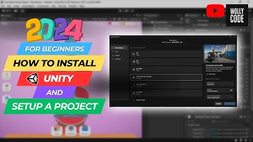 How to Install Unity 3D - Full Guide 2024 | WollyCode