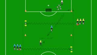 سلسلة تمارين كرة القدم -12