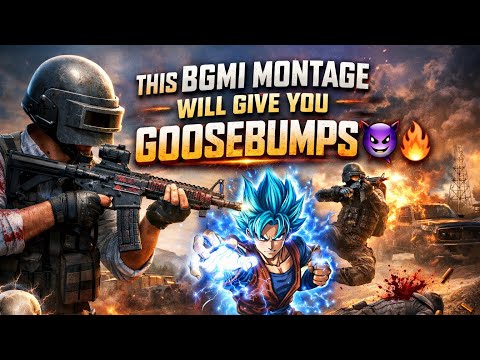 THIS BGMI MONTAGE WILL GIVE YOU GOOSEBUMPS 😈🔥