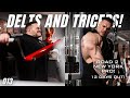 Nick walker  road 2 new york pro  12 days out  delts and tris workout ifbb bodybuilding