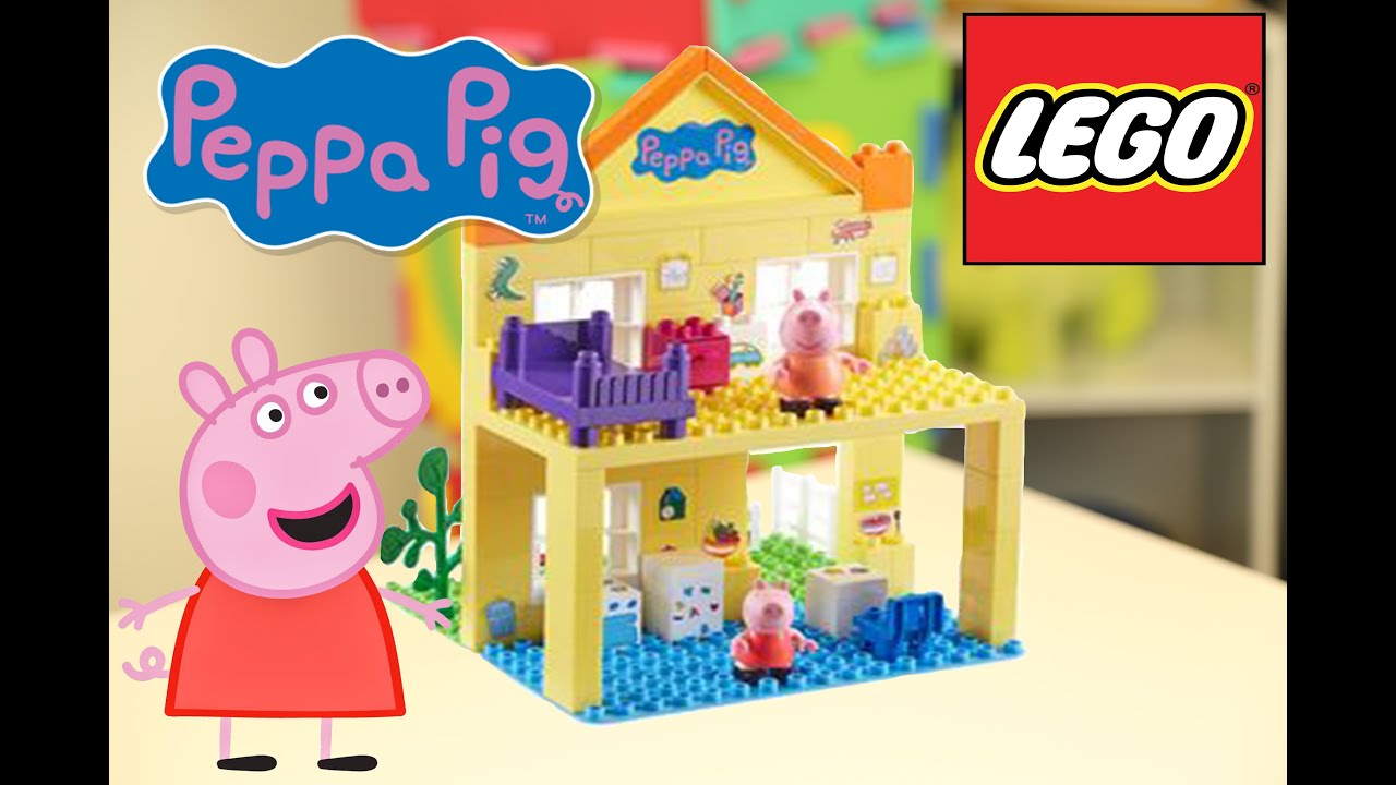 PEPPA PIG LEGO - Peppa's House - YouTube