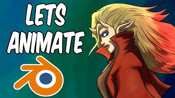 Lets Animate this short film #2 ( Blender grease pencil ) | Live stream