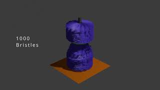 Blender Car wash Brush Physics
