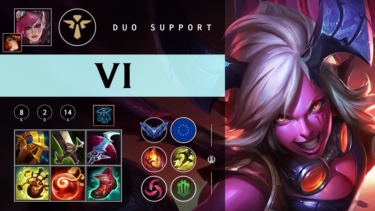 Vi Support vs Yuumi - EUW Diamond Patch 26.01
