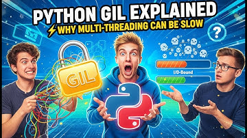 Python GIL Explained: Why Multi-Threading Can Be Slow #python  #programming  #coding