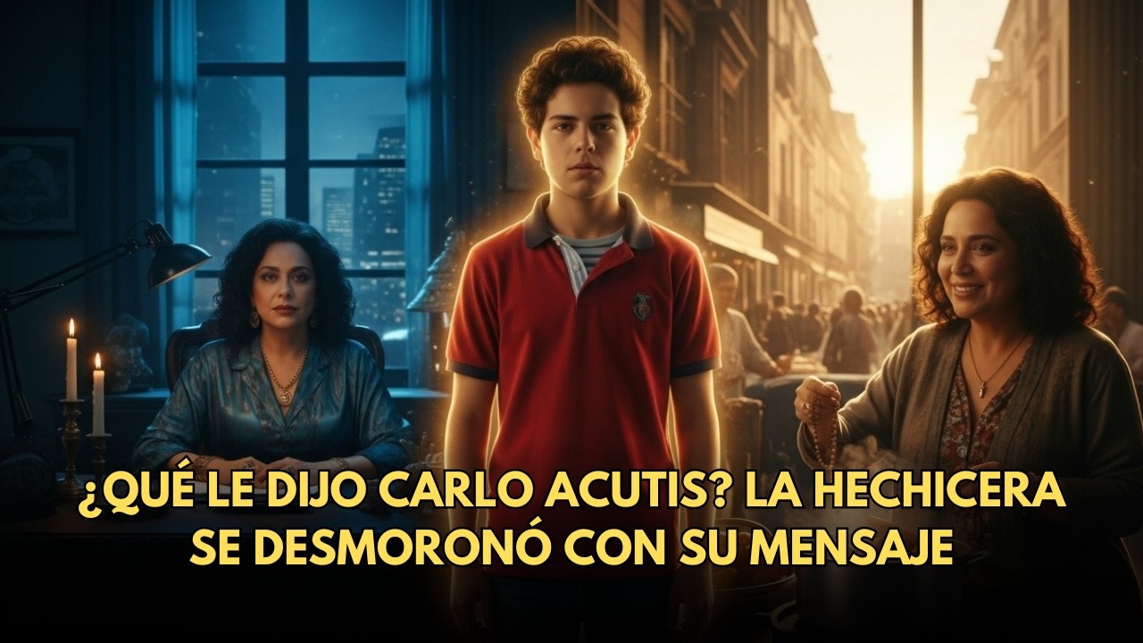Carlo Acutis: 1 Mensaje que Hizo Colapsar a una Hechicera 😱 ¿Qué Fue?