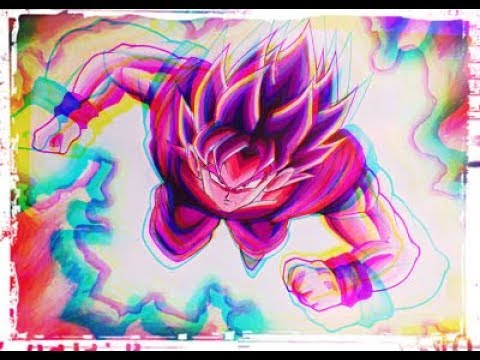 How to Draw Goku ssj Blue Kaioken x20 Full Attack! Cómo dibujar a Goku  Super Saiyan Azul Kaioken x20 — Steemit