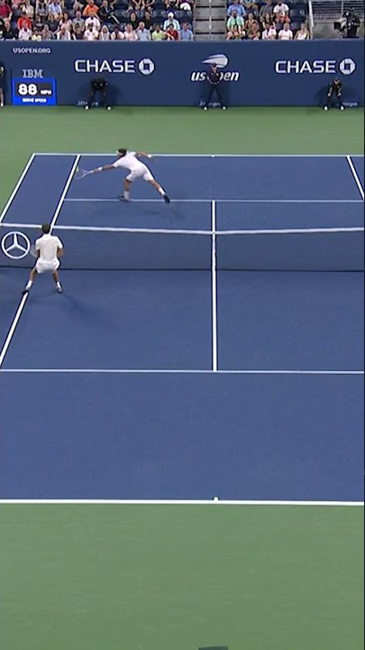 Feliciano Lopez perfects the FAKE smash! 👌