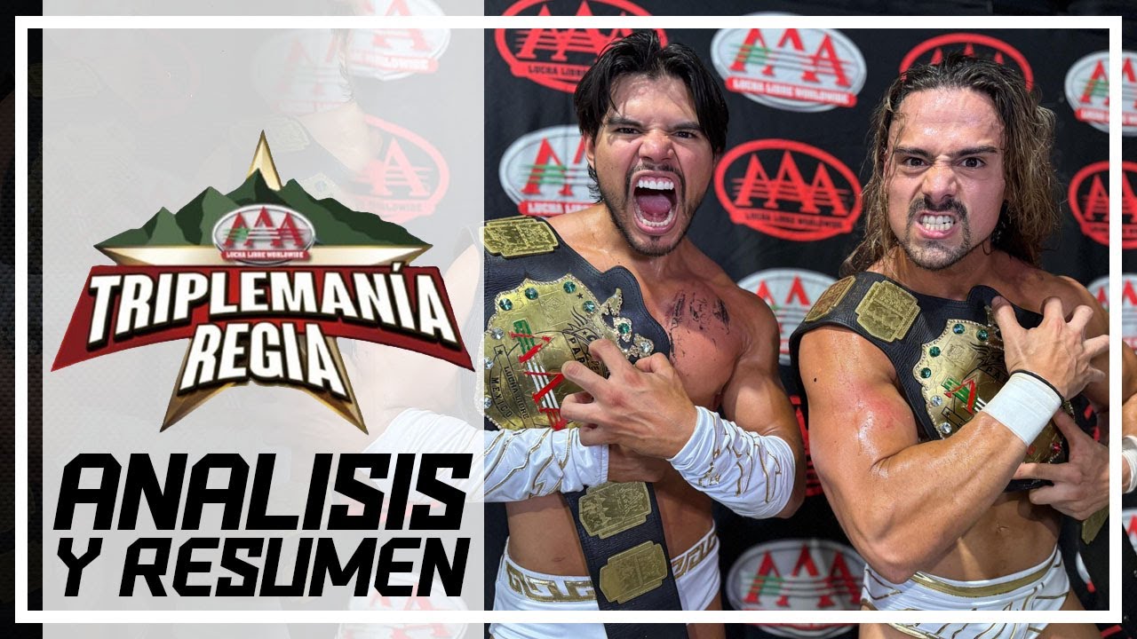 ¿EL PATRON CAMPEÓN? LUCHADORES DE WWE INVADEN AAA ¿EL FIN del OJO? | TRIPLEMANIA REGIA RESULTADOS