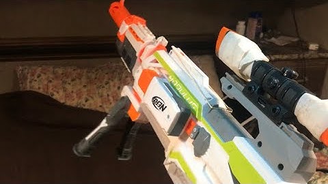 Heavy Nerf Modulus Sniper Rifle Reload