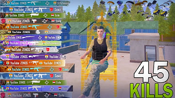 Wow!😱 Noob But ALL MAX Skins😍2 Match in 45 KILLS SAMSUNG,A7,A8,J2,J3,J4,J5,J6,J7,XS,A3,A4,A5,A6