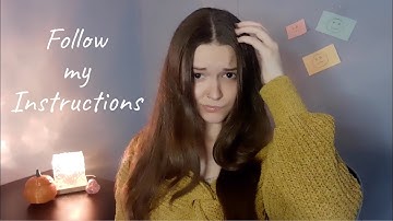 ASMR | Follow My Confusing Instructions 🌀 ✨ Fast & Unpredictable ASMR