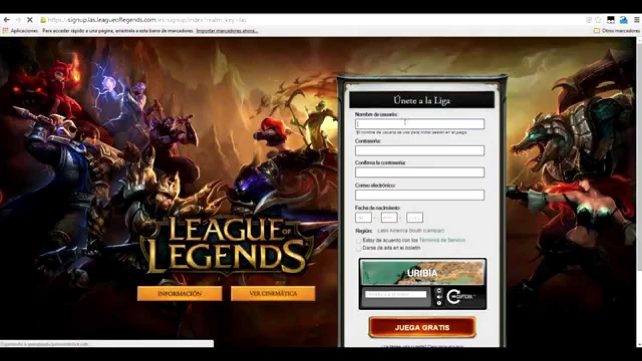 INSTALAR LEAGUE OF LEGENDS