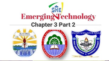 Introduction to Emerging Technology || Artificial intelligence  Chapter 3 part 2 by Afaan Oromoo