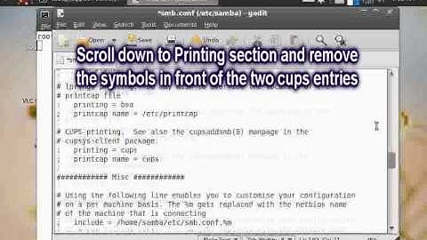 Joggler ubuntu network and printer shares part2