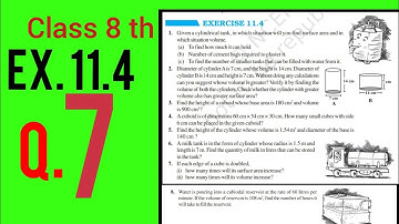 Ex.11.4 Q.7 Class 8 Ncert math solution chapter Mensuration (Brain 0.2)
