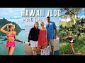 HAWAII TRAVEL VLOG PART 2 2023 || rainforest hike, north shore tour, luau (things to do in Waikiki)