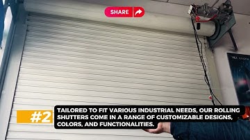 Industrial Remote Rolling Shutter | Madurai | Trichy | Coimbatore | CALL US : +91-7010045702