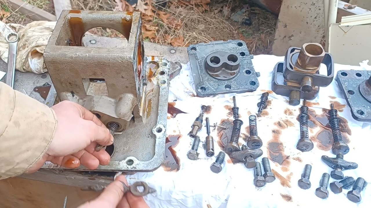 1948 Ford 8N Hydraulic Pump Rebuild