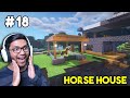 BUILDING HORSE HOUSE IN MINECRAFT KHATARNAK GRAPHICS PART 18 !