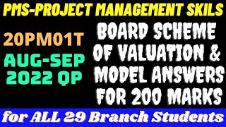 PMS Diploma Project Management Skills Question Paper SEP 2022 Solved |Model Answers |20PM01T screenshot 5