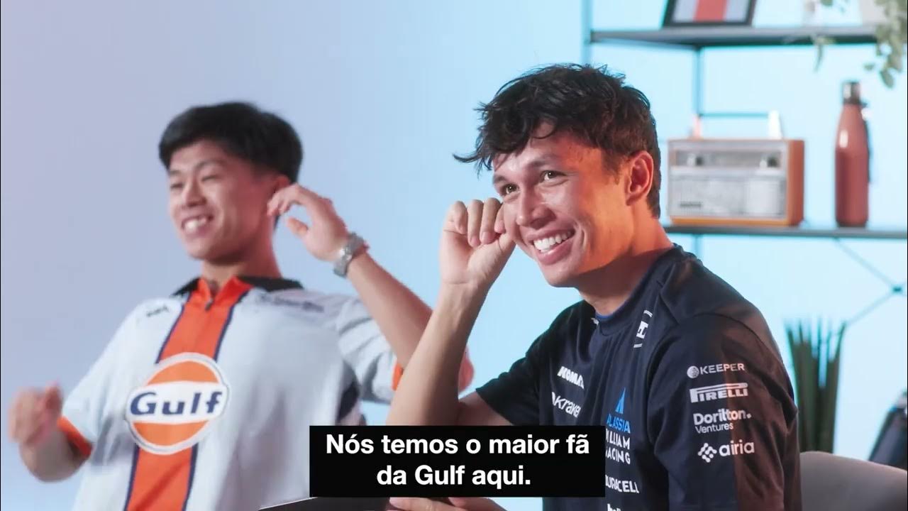 Alex Albon e Ai Ogura dão notas para pinturas clássicas da Gulf