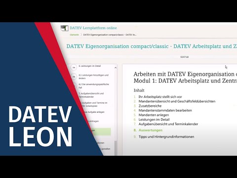 DATEV LeOn - Lern Management System