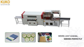 eggs shrink wrapping machine