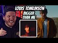 First time hearing LOUIS TOMLINSON Bigger Than Me REACTION | Faith in the Future ALBUM REACTION