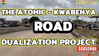 Atomic-Kwabenya Road Dualization Project: Transforming Accra's Infrastructure Ghana 🇬🇭#accra #ghana