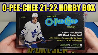 O-PEE-CHEE 21-22 Hobby Box Break! Hokej karty OPC! Série v retro stylu!