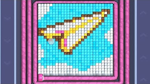 Pixel Flow Level 377. Walkthrough Gameplay 